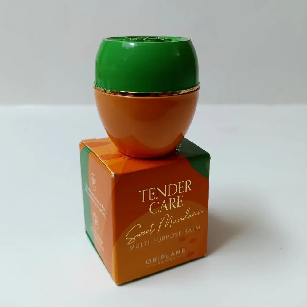 Oriflame - Tender Care Sweet Mandarin Multi-Purpose Balm - 10.5 ml / 9.6 g. - Picture 1 of 2